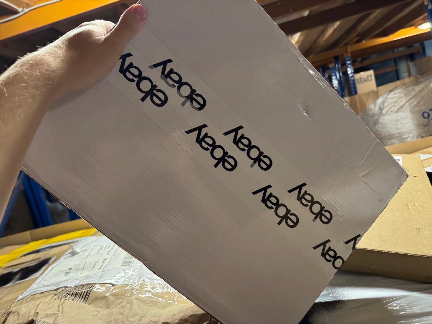 Große Secret Packs von DHL, Hermes und Amazon | Palette